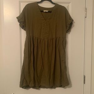 Army Green Dress